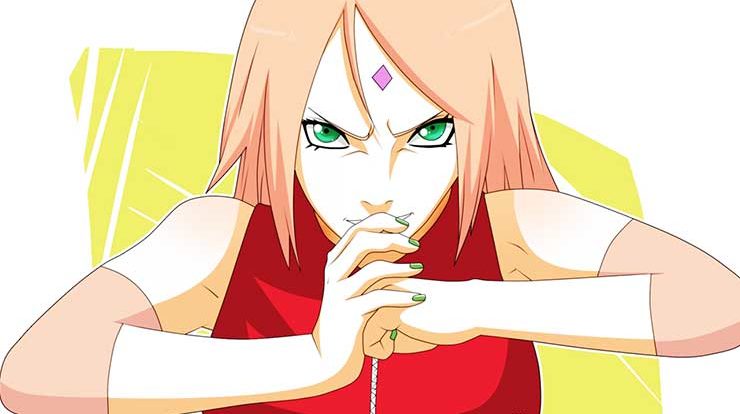 female naruto characters