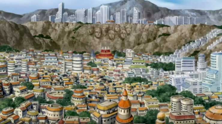 hidden villages in naruto