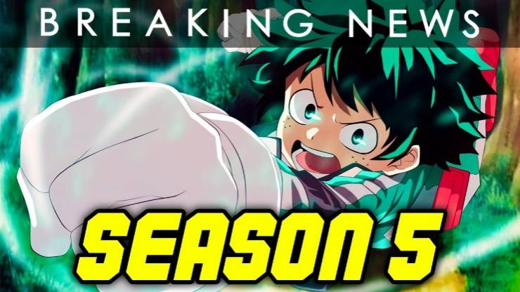 My Hero Academia Season 5 Release Date Update - Animesoulking