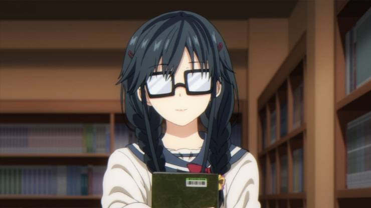 anime girls with glasses