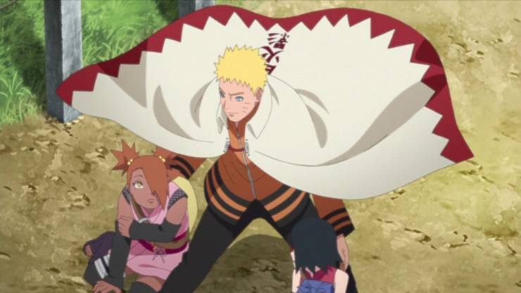 Naruto Uzumaki el Séptimo Hokage HUMILLA a Isshiki Otsutsuki 