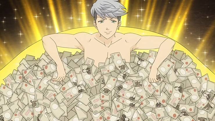 richest anime characters