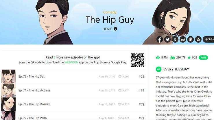 romance webtoons