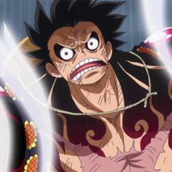 when does luffy use gear 4