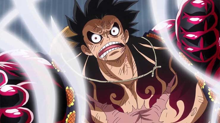 when does luffy use gear 4