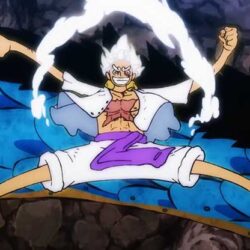 what episode does luffy use gear 5